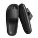 thumbnail image 3 of Bsvklp Sandalias suaves antideslizantes Diapositivas para verano Playa Mar (Negro 36-37), 3 of 9