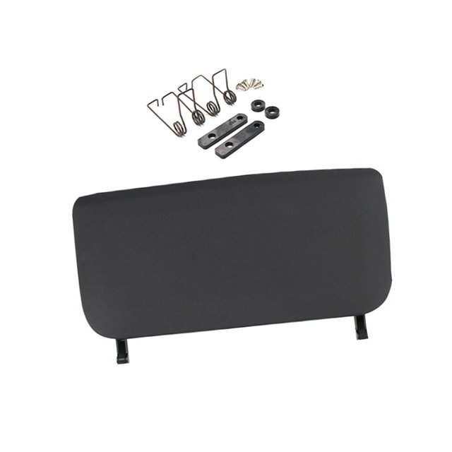 Cubierta del panel del asiento del respaldo, cubierta del bolsillo de almacenamiento del respaldo, reemplaza automáticamente la cubierta del bolsillo Negro
