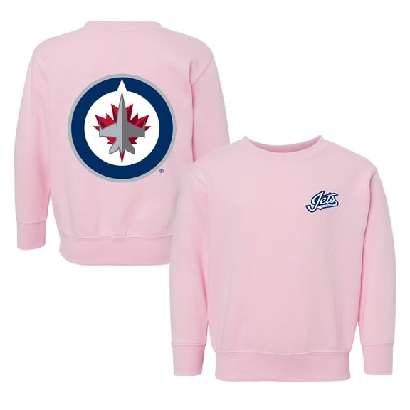 Toddler Chad & Jake Pink Winnipeg Jets Pullover Sweatshirt
