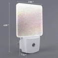 thumbnail image 2 of Balery Glitter Light Pearl Pattern LED Night Light with Automatic Sensor Plug in Night Light with Dusk-to-Dawn Light Sensor LED Nightlight 0.5W-US, 2 of 7