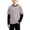 Orange, variant on WDWYY Boys Striped Long Sleeve T Shirt Loose Fit Soft Stretchy Crew Neck Fake Two Piece Casual Tee Black 7-8Y