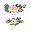 thumbnail image 2 of Hemoton 2pcs Wedding Arch Artificial Flowers Swag Wedding Ceremony Fake Flower Welcome Sign Flower Decor, 2 of 6