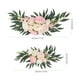 thumbnail image 3 of piezas de arco de boda con flores artificiales, guirnalda para ceremonia de boda, flores falsas, letrero de bienvenida, decoración floral, 3 of 6