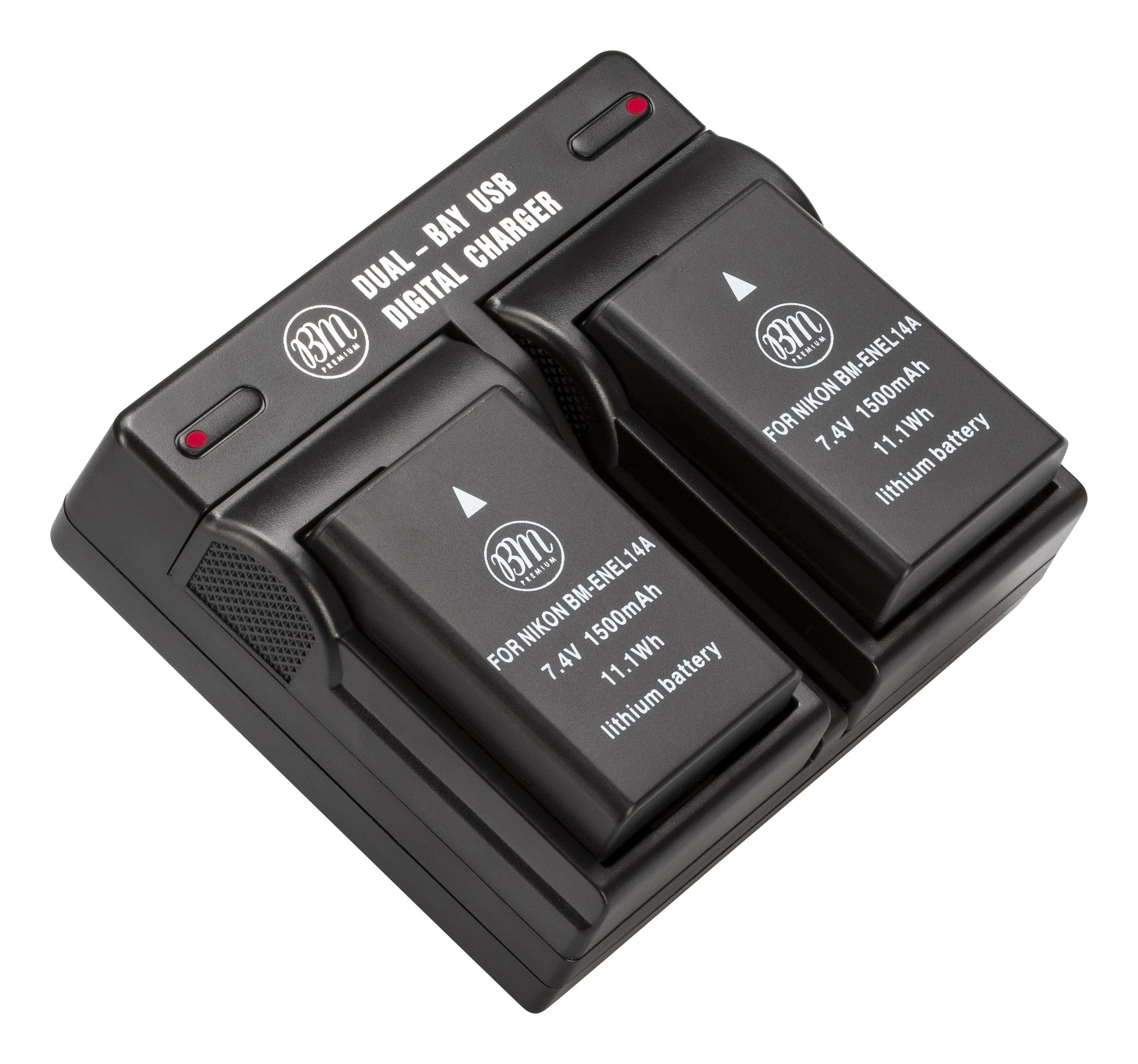 Batteries DSTE NP-FW50 Lot De 2 - Compatibles Sony A7, A6000, ZV-E10 - 1950 MAh