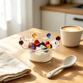 thumbnail image 5 of Miwamany Glass Dessert Cup Bowl, Ice Cream Salad Yogurt Pudding Sundae Dish, Clear Footed Serving Bowls for Kitchen Party Dining Table Bar Top Snack Display, 5 of 6