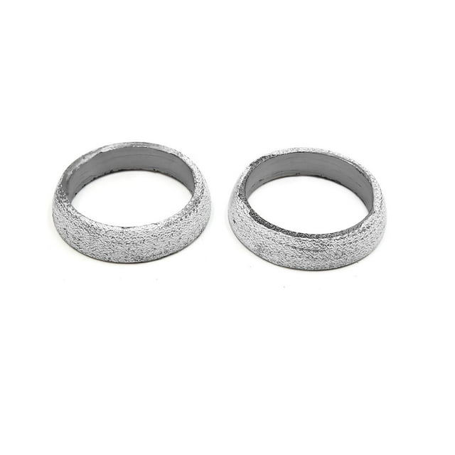 Unique Bargains 2PCS 65mm Inner Dia Car Exhaust Test Pipe Header Manifold Downpipe Donut Gasket