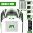 thumbnail image 3 of 2*1.3*16FT Plant Covers Set Freeze Protection Sturdy Floating Row Cover with 20 Greenhouse Tunnel Garden Hoops Support Poles for Cold Weather Plant Row Cover Winter Frost Protection, 3 of 11