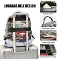 thumbnail image 4 of JIALIOU Mini Backpack Purse for Women Quilted Casual Daypack Small Travel Shoulder Bag, Christmas Tree Truck Snowman, 4 of 7