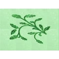 thumbnail image 1 of Ahgly Company Indoor Rectangle Patterned Mint Green Area Rugs, 6' x 9', 1 of 1