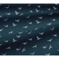 thumbnail image 4 of oneOone Viscose Jersey Fabric Bird Ikat Decor Fabric Printed BTY 60 Inch Wide, 4 of 4