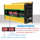 thumbnail image 4 of Inversor De Coche Inversor de coche de 12V a 220V/110V, transformador de voltaje de coche de 4000W, pantalla LCD USB Dual, 4 of 7