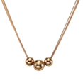 thumbnail image 1 of Collar de Acero Inoxidable Enso para Dama EICN232140R Rosado rosa, 1 of 3