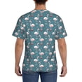 thumbnail image 2 of Rocae Elegant Flamingo for Men's Moisture-Wicking Crew Tee - T-Shirt for Sports, Outdoor Activities, and Casual WearXX-Large, 2 of 9