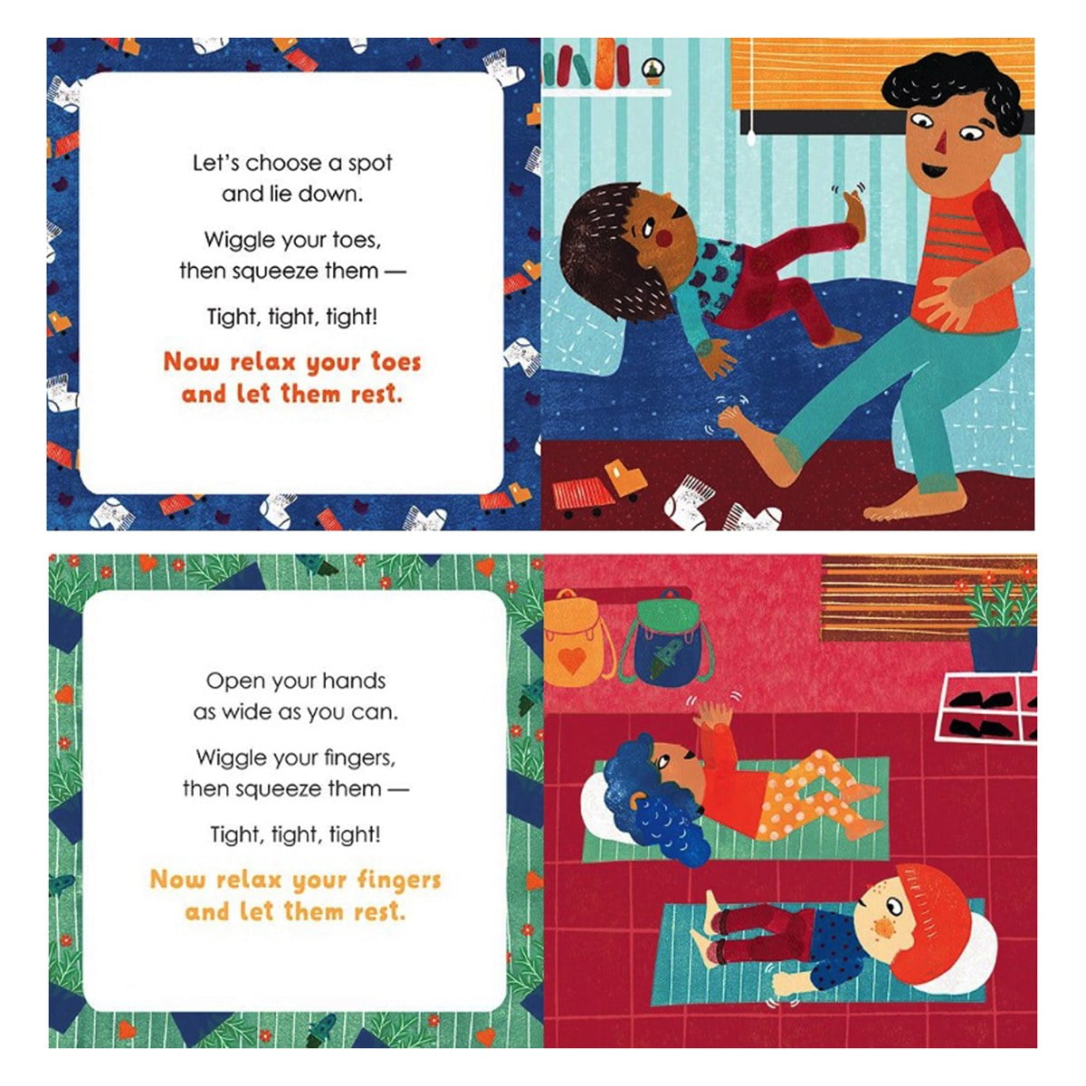 Barefoot Books Mindful Tots Board Books - Set of 4