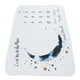 thumbnail image 5 of Manta para el mes del bebé, fondo fotográfico suave y agradable para la piel, manta infantil con marco para recién nacidos, niños y niñas, 5 of 8