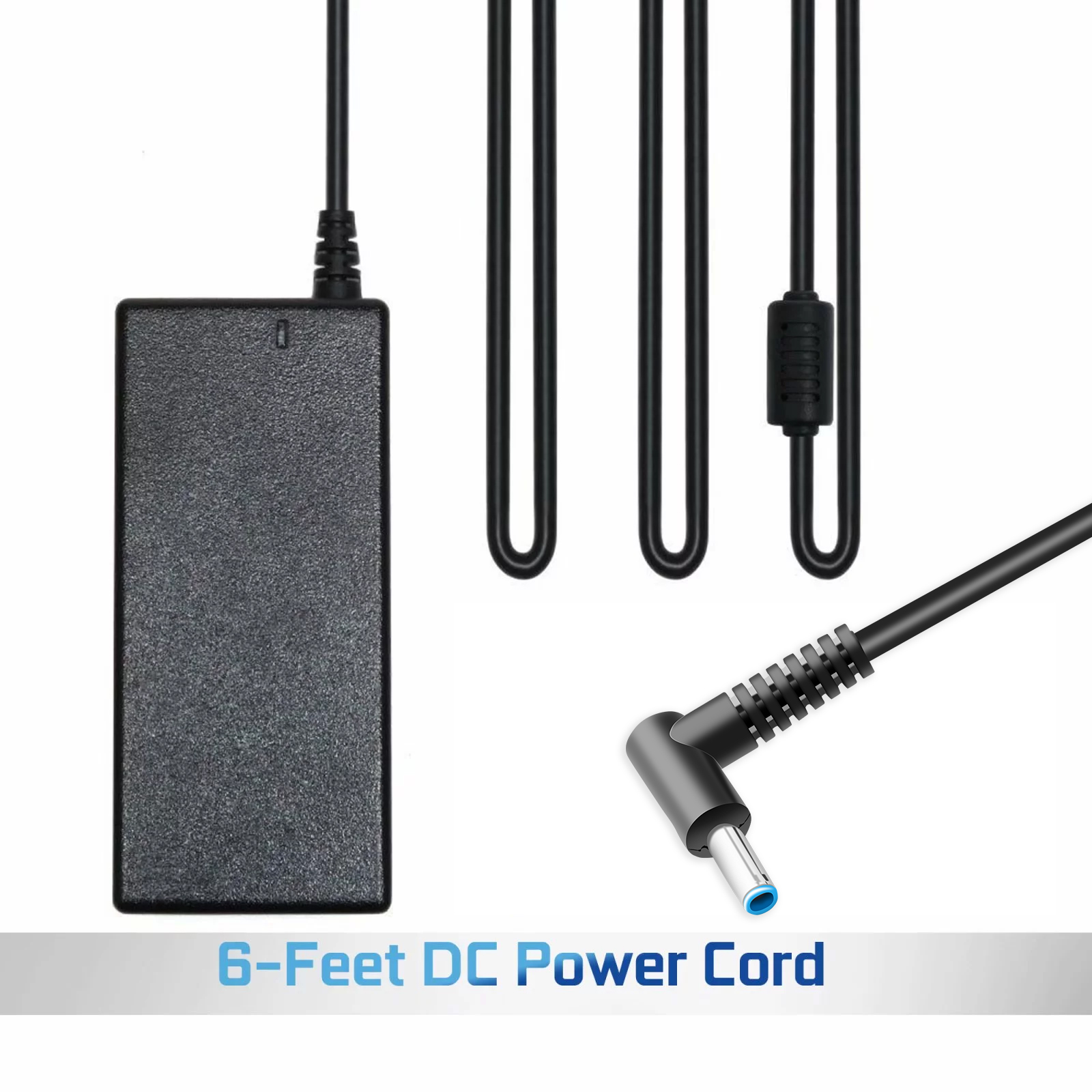 19.5V 2.31A 45W AC Power Laptop Adapter Supply Charger Cord for HP pavilion X360 M3 11 13 15 Folio 1040 G1 G2 G3 HSTNN-CA40 7400015-001 740015-003 - image 5 of 6