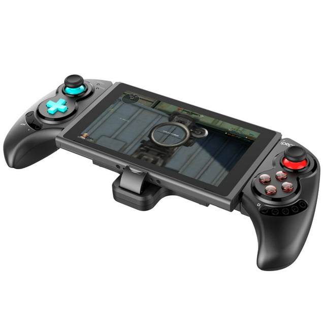 IPEGA Switch Retractable Wireless Bluetooth Controller - Animal Crossing Optimized Grip, Multi-Platform for NS/Android, Plug-and-Play Handheld Gaming Pad