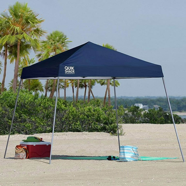 KingTip Expedition EX64 10 x 10 ft. Slant Leg Canopy - Midnight Blue