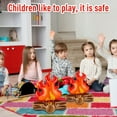 thumbnail image 1 of keepw 2pieces Environmentally Friendly PVC Campfire Safe And Sustainable Choice Inflatable Campfire, 1 of 6
