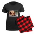 thumbnail image 5 of CafePress - I Didn't Do It Dachshund Women's Dark Pajamas - Women's Short Sleeve Print T-Shirt and Pants Dark Cotton Pajama Set, 5 of 7