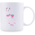 thumbnail image 4 of 24th Annive Gifts - 24th Wedding Annive Gifts for Couple, 24 Year Annive Gifts 11oz Funny Coffee Mug for Couples, Husband, Hubby, Wife, Wifey, Her, Him,cute alpaca, 4 of 6