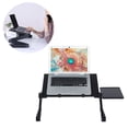 thumbnail image 3 of Laptop Desk with Mouse Board Portable Aluminum Alloy Adjustable Folding Computer Stand, 3 of 7