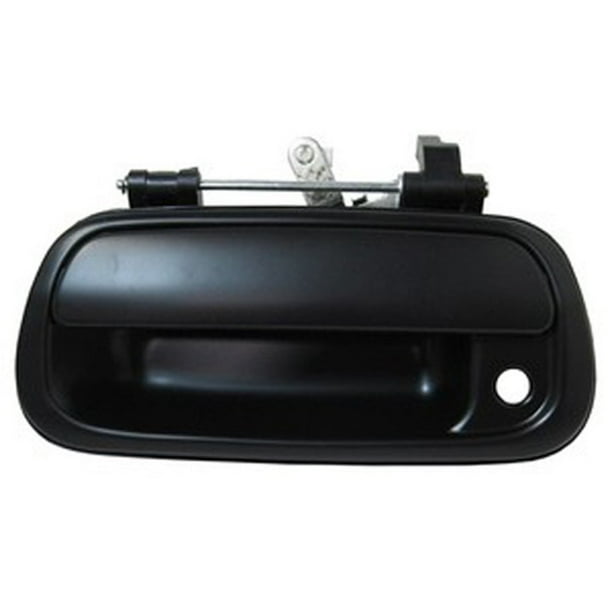 Smooth Black Rear Tailgate Door Handle For 2000 2001 2002 2003 2004