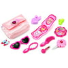 Princess Susy Little 35 Pretend Play Toy Fashion Beauty Set w/ Assorted Hair and Beauty Accessories