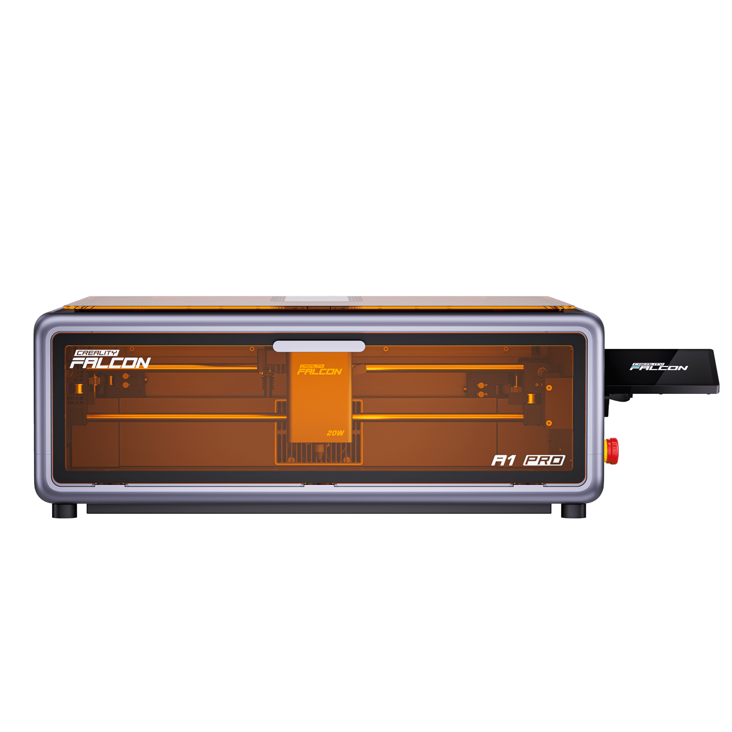 Creality Falcon A1 Pro 20W Laser Engraver & Cutter with 20W&2W Switchable Laser Modules (Optional), Enclosed Engraver with Smart Touch Screen, HD Camera Real-time Monitoring