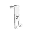 thumbnail image 3 of Birdeem Hanger and Storage Rack Behind the Door No Punching Kitchen Cabinet Door Wall Mounted Clothes Rack for Storing Clothes Hats Keys, 3 of 10