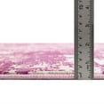 thumbnail image 3 of Jill Zarin Uptown Collection Area Rug - Lexington Avenue (7' 10" Square Pink/Ivory), 3 of 5