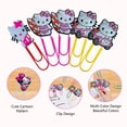 thumbnail image 2 of Clip de papel de color Serie Hello Kitty Diseño de nicho de dhgate Suministros de oficina Clip de papel Datos, 2 of 5