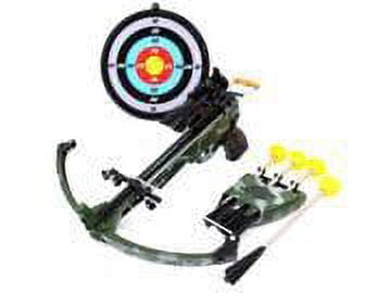 Military Toy Crossbow Set W/ Target