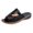 Black, variant on VerPetridure Women's Casual Platform Qedge Heel Open Toe Plus Size Sandals And Slippers