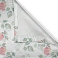 thumbnail image 5 of Ambesonne Floral Grommet Curtain, Rose Petals Blossoms, 50" x 84", Pale Pink Turquoise, 5 of 6