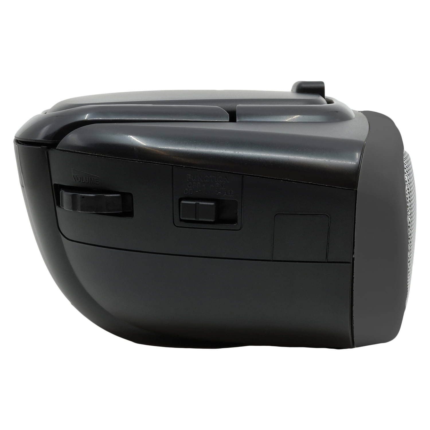 Proscan PRCD243M CD Radio Boombox with Accessories, Black