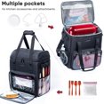 thumbnail image 3 of YANTONG Stand Mixer Carry Bag With Slider Compatible With KitchenAid Mixers (4.5-5 Quart), Cover Case With Pockets for Attachment and Accessories, Storage Bag Only, 3 of 5