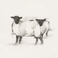 thumbnail image 2 of Harper, Ethan 15x15 Gold Ornate Wood Framed with Double Matting Museum Art Print Titled - Folksie sheep I, 2 of 4