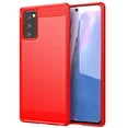 thumbnail image 1 of PANDACO Red Brushed Metal Case for Samsung Galaxy Note 20, 1 of 4