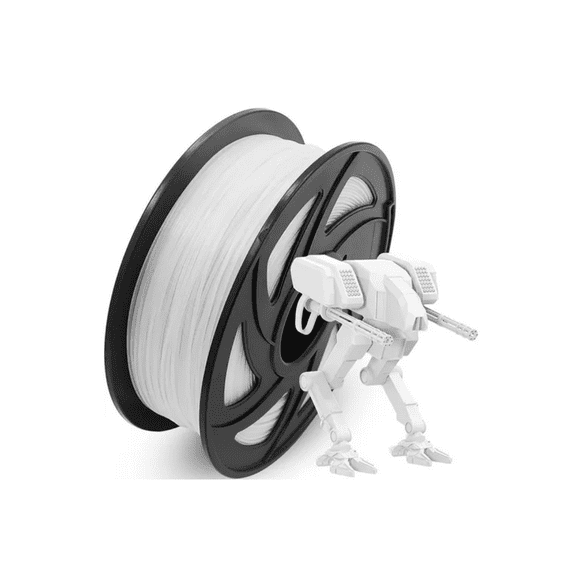 Filamento De Impresora Material De Impresión 3d 1 Kg 1,75 Mm Blanco