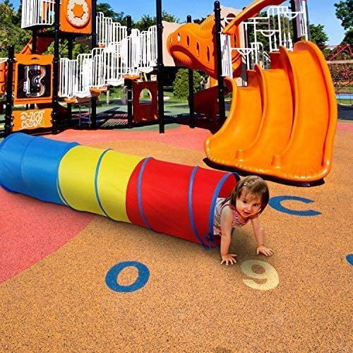 Tunnel Enfant 180 cm,Tunnel de Jeu pour Enfants,Parc Bebe Pliable