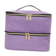 thumbnail image 5 of FITYLE Nail Polish Organizer Nail Dryer Box Salon Use Nail Art Tool Holds 30 Bottles Wear Resistant Travel Nail Polish Carrying Case, 5 of 10