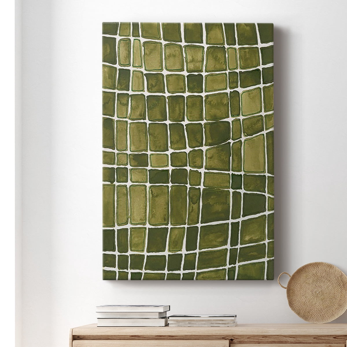 Square Bluff II Premium Gallery Wrapped Canvas - Ready to Hang