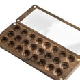 thumbnail image 3 of destyer Wood Palette Tray Wooden Paint Box, Paint Container Travel Paint Case Mixing 24 Grids, 3 of 9