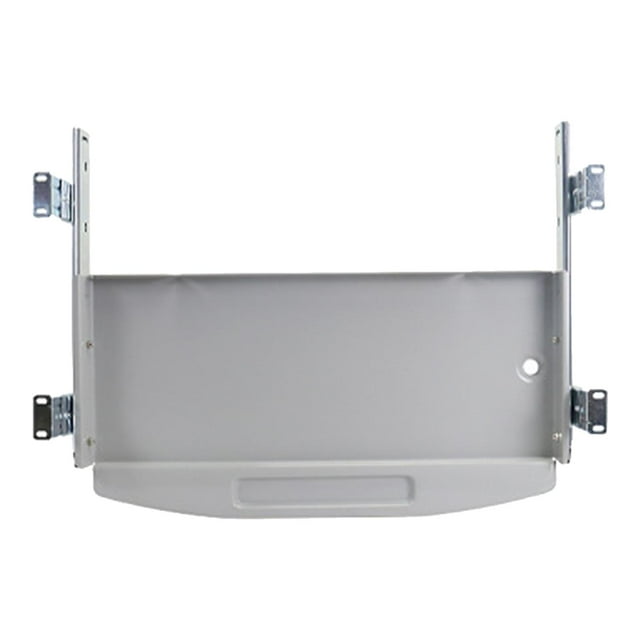 veasfak Desk Drawer Keyboard Tray Keyboard Drawer Under Desk for Bedroom Home Office Gray