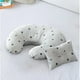 thumbnail image 3 of Almohada de lactancia para bebés Almohada de lactancia para maternidad, soporte para bebés con funda extraíble, almohadas cómodas y transpirables para Estrellas blancas, 3 of 7