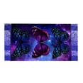 thumbnail image 2 of SOOMLON Pool Towels Butterfly Beach Towel Microfiber Oversized Bath Towels for Picnic Yoga Gym Sports , 28”x60”, 2 of 7