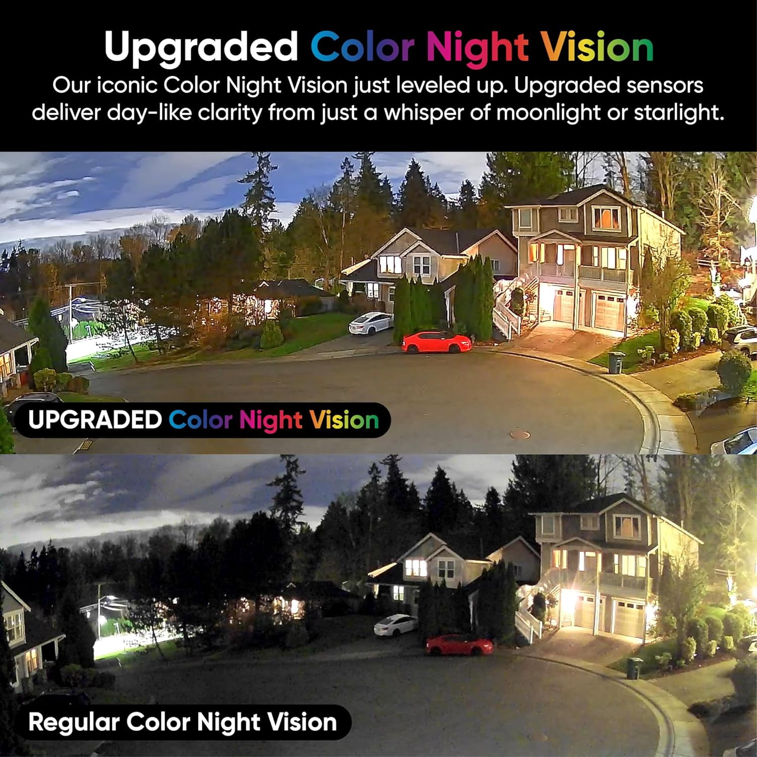 Wyze Window Camera, WiFi Indoor HD Home Security Camera, Upgraded Color Night Vision, Anti-Glare, AI-Powered Motion Detection, Easy & Quick Setup, 24/7 Recording, Works with Assistants