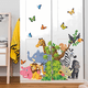 thumbnail image 1 of Vinil Decorativo Infantil H&Jess Animales Plantas Mariposas Vinil Decorativo, 1 of 2