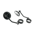 thumbnail image 4 of LOVIVER Motorcycle Rear View Mirror Sturdy Adjustable 38-41mm Fork Mount Side Mirror Black, 4 of 8